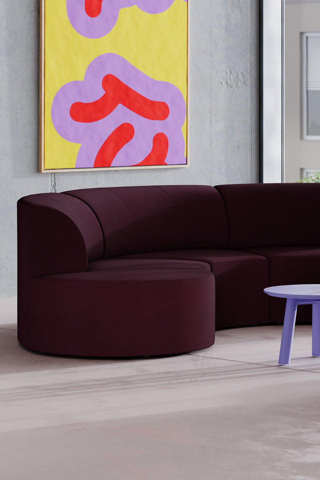 WEBER SOFA Pouf Circle