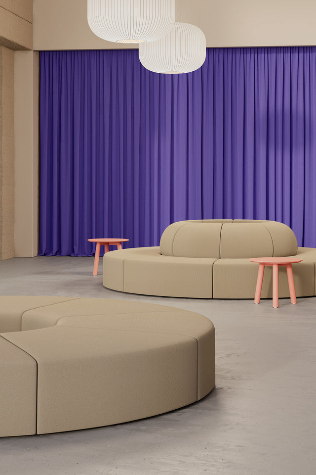 WEBER SOFA Pouf Circle
