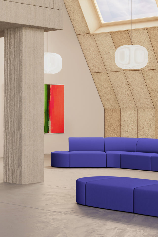 WEBER SOFA Pouf Circle